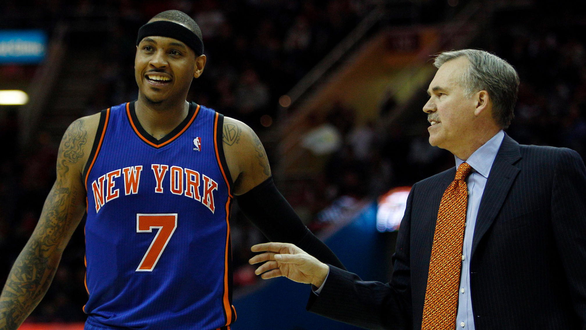 Carmelo Anthony, Mike D'Antoni