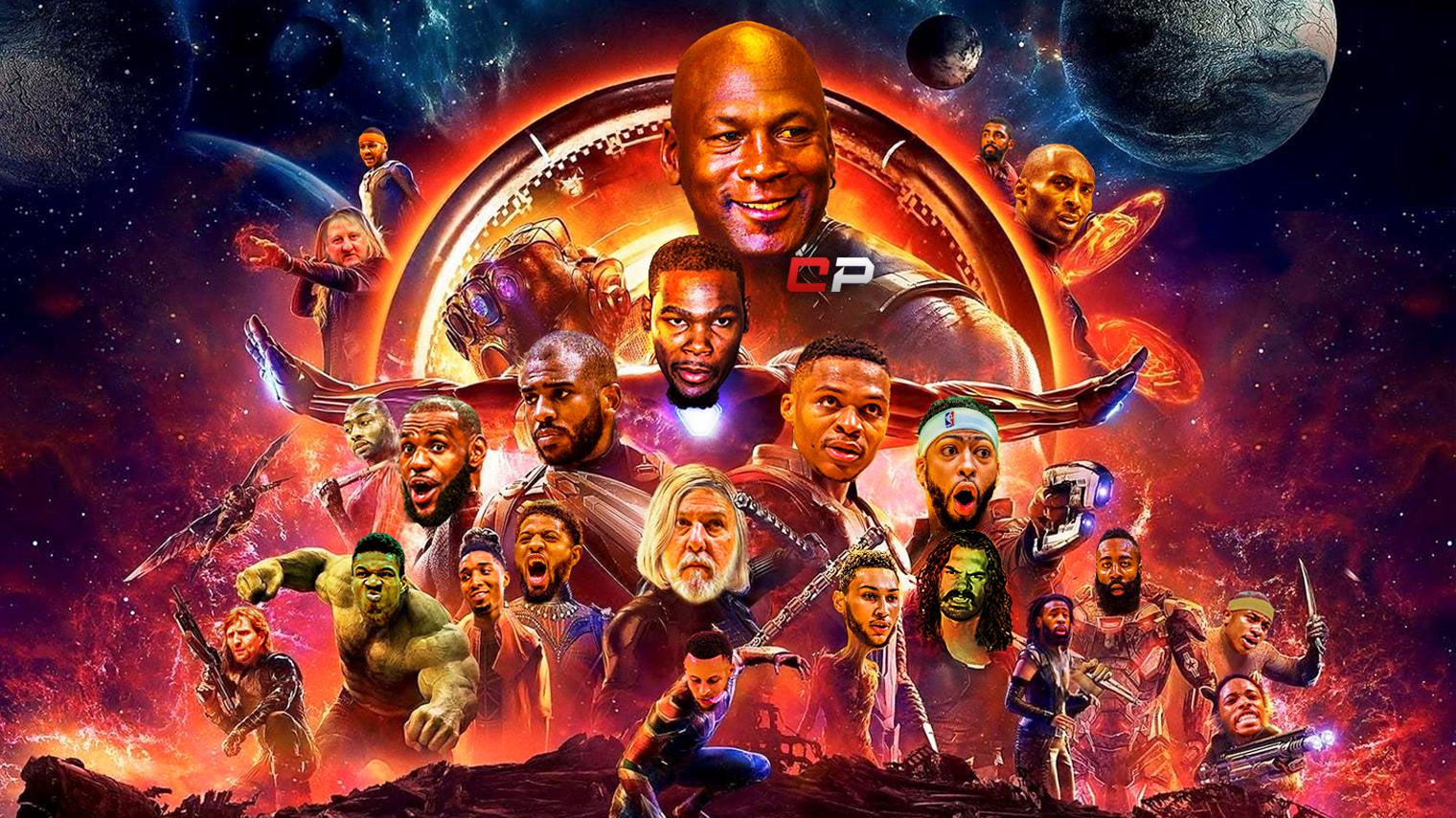 NBA Superstars, Avengers: Infinity Wars