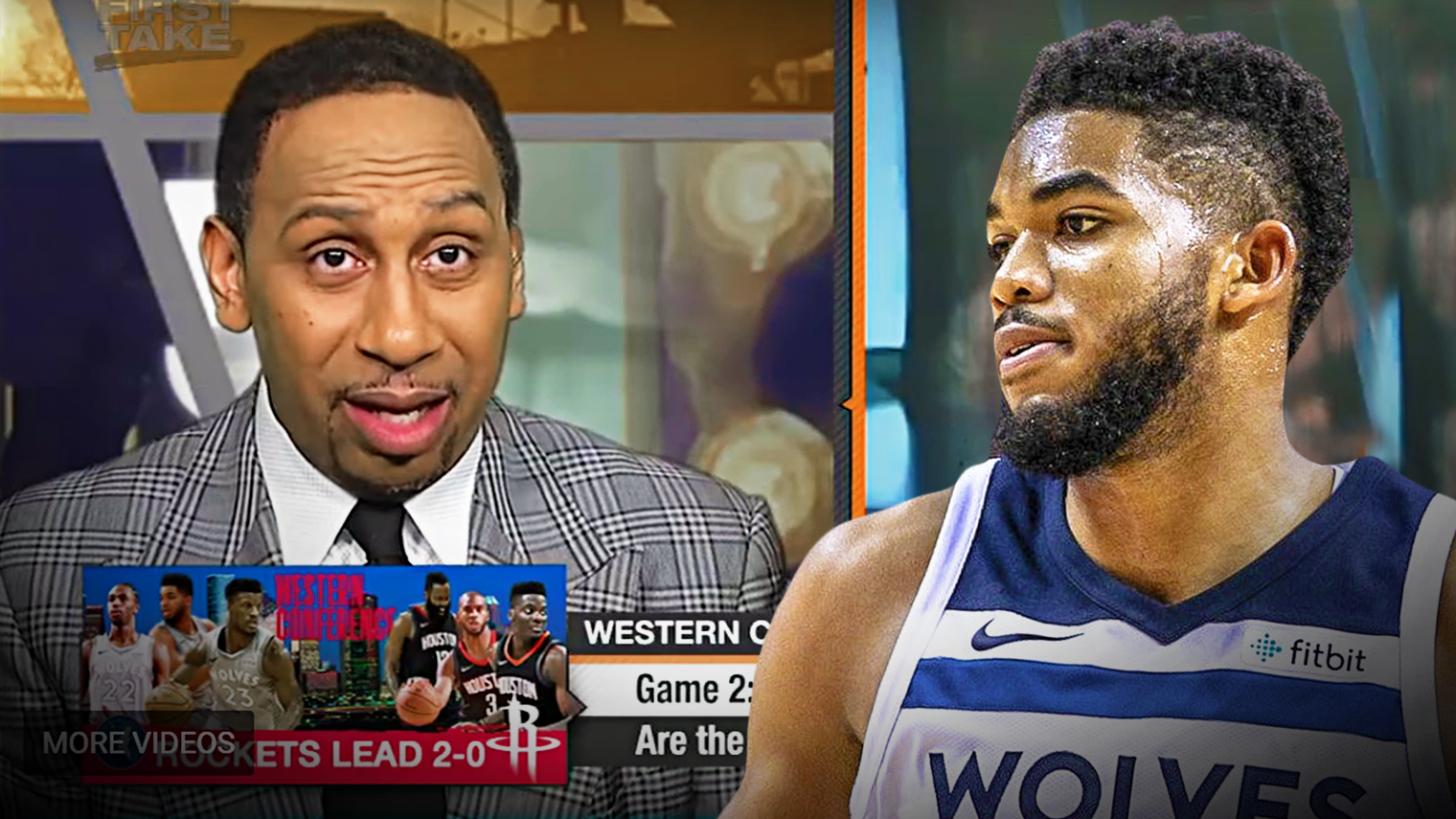 Steven A. Smith and Karl-Anthony Towns