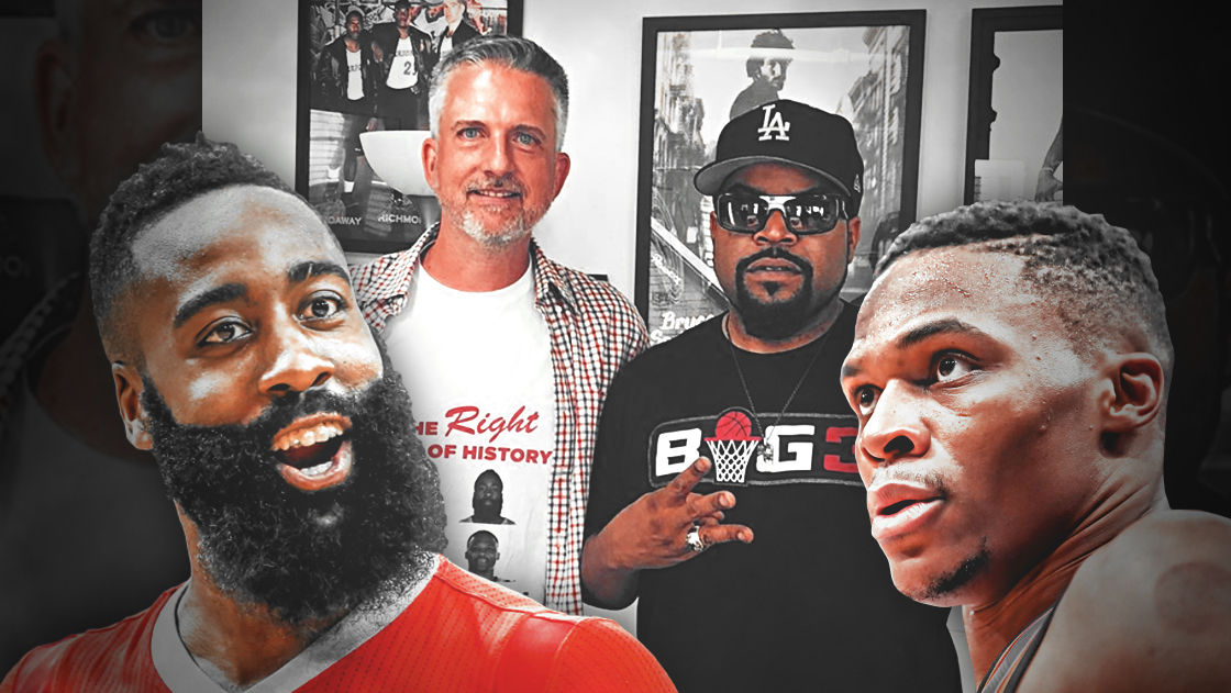Bill Simmons, James Harden, Russell Westbrook, Ice Cube