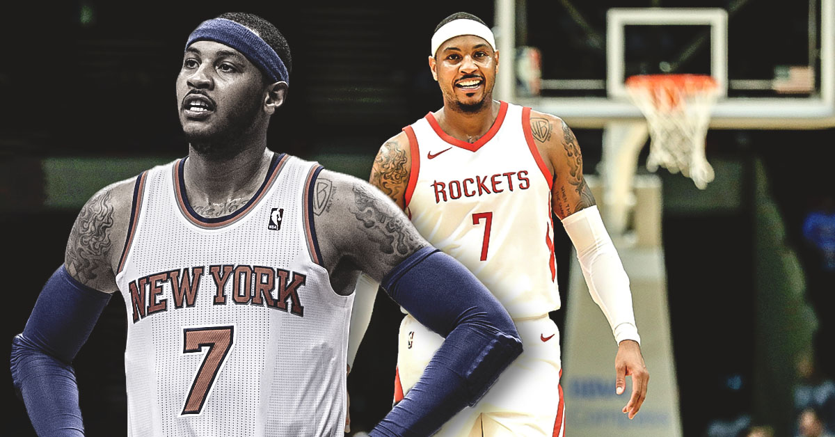 Carmelo Anthony, Knicks, Rockets