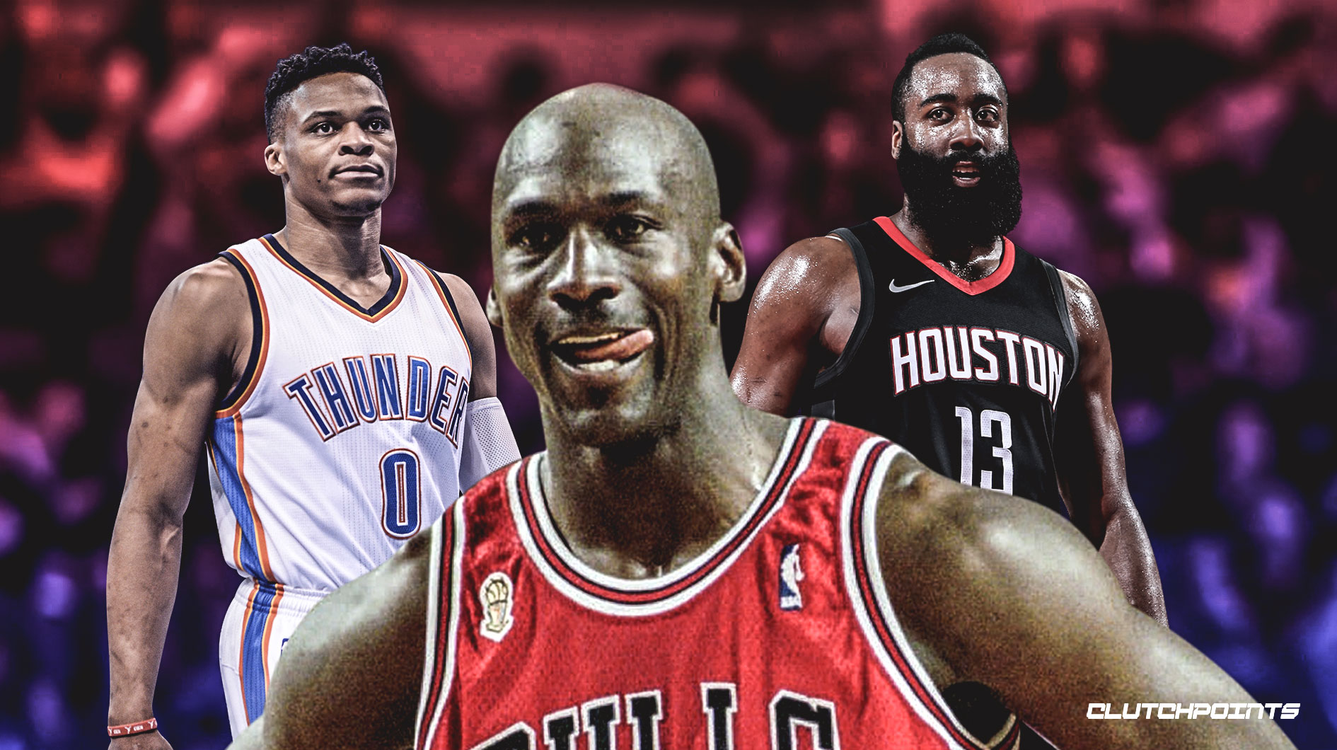 Rockets, Thunder, Michael Jordan, James Harden, Russell Westbrook