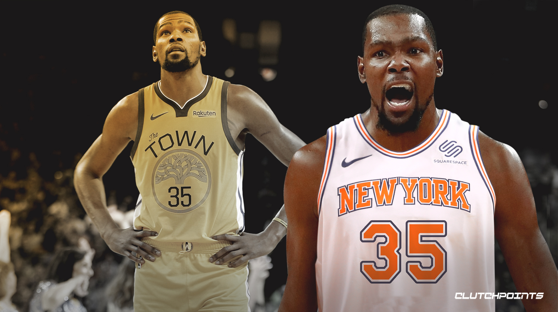 Kevin Durant, Warriors, Knicks