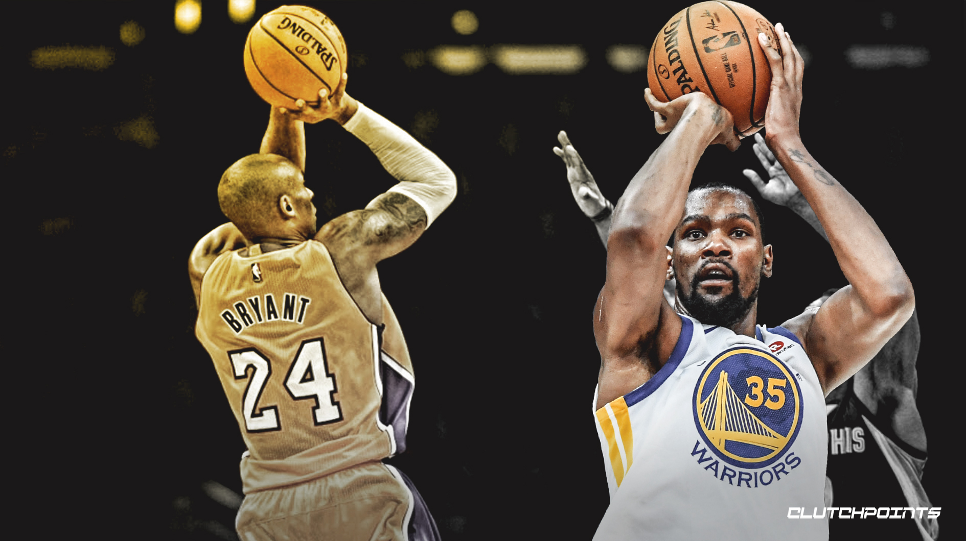 Kevin Durant, Kobe Bryant, Warriors, Lakers