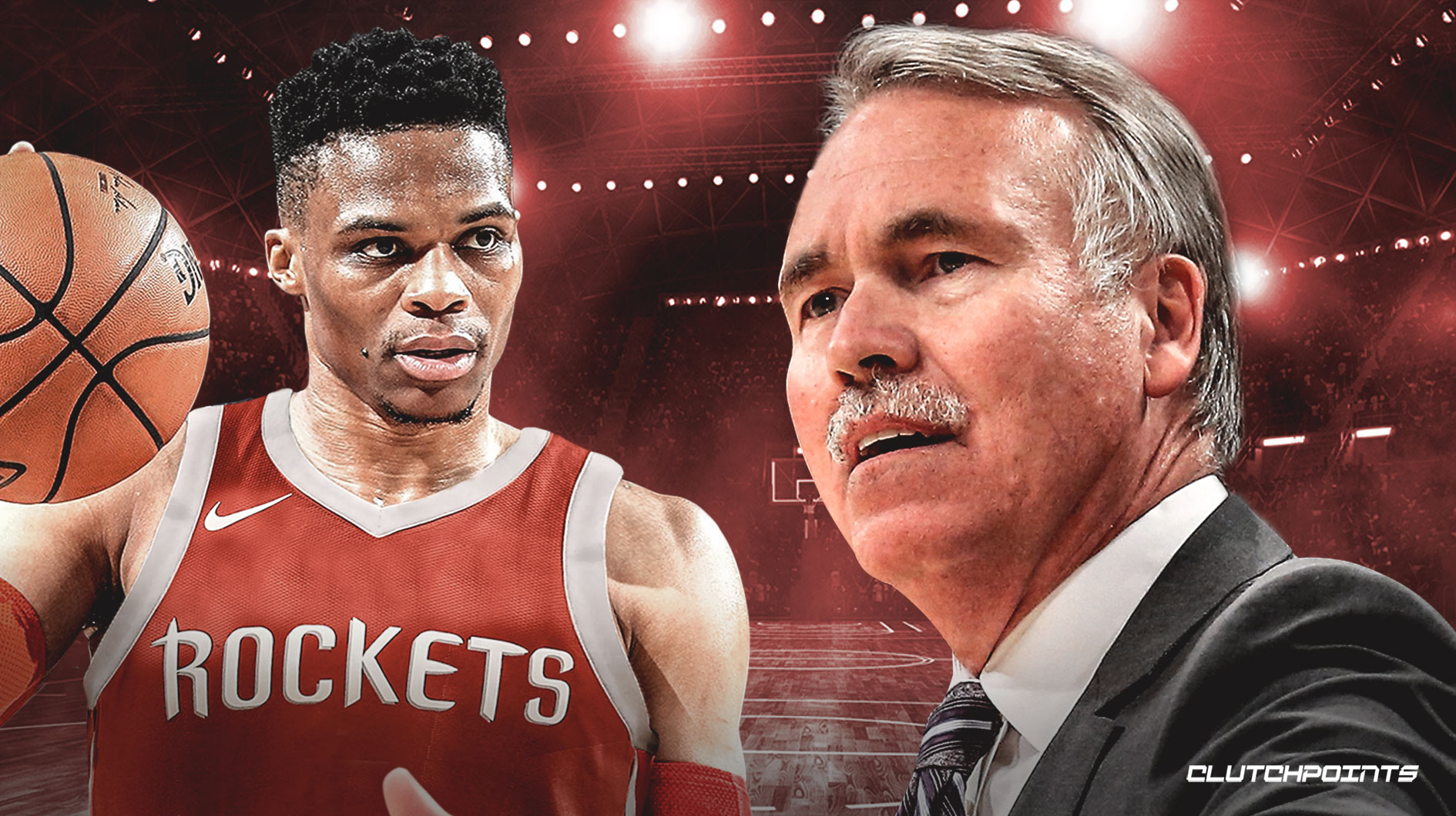 Russell Westbrook, Mike D'Antoni, Rockets