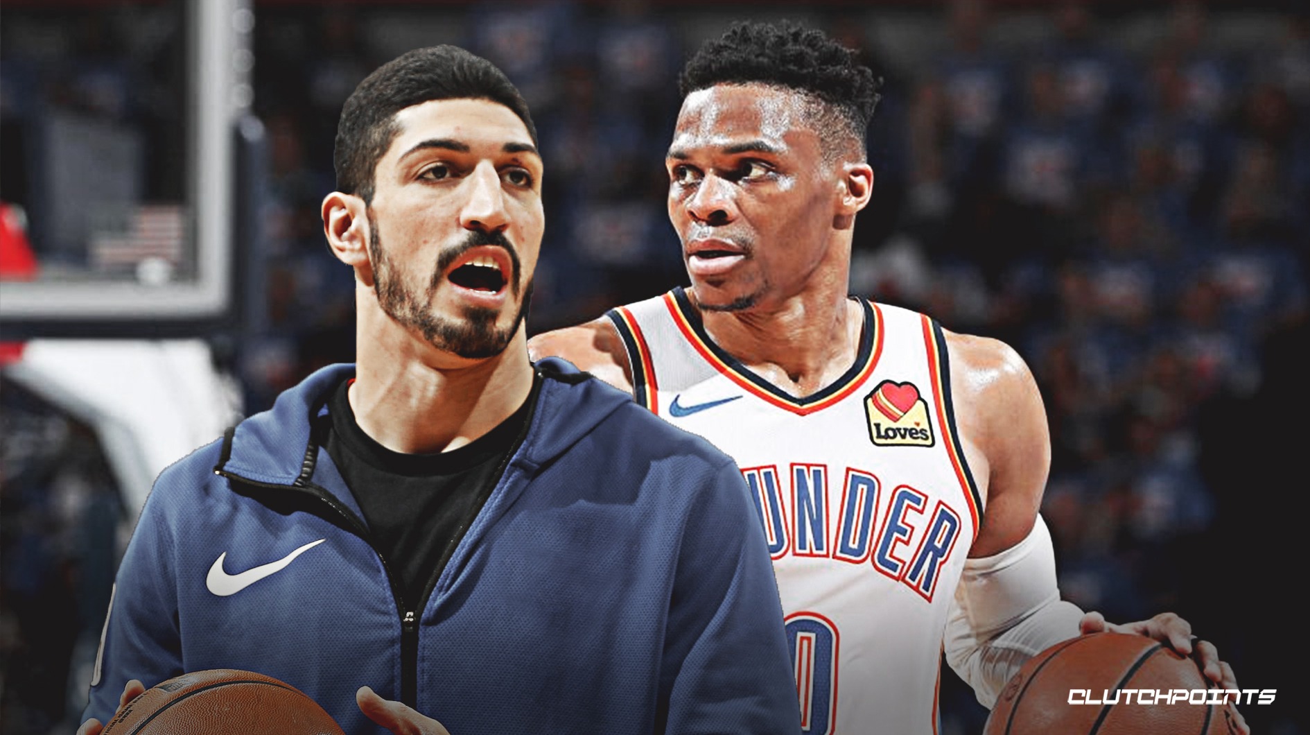 Russell Westbrook, Enes Kanter, Thunder