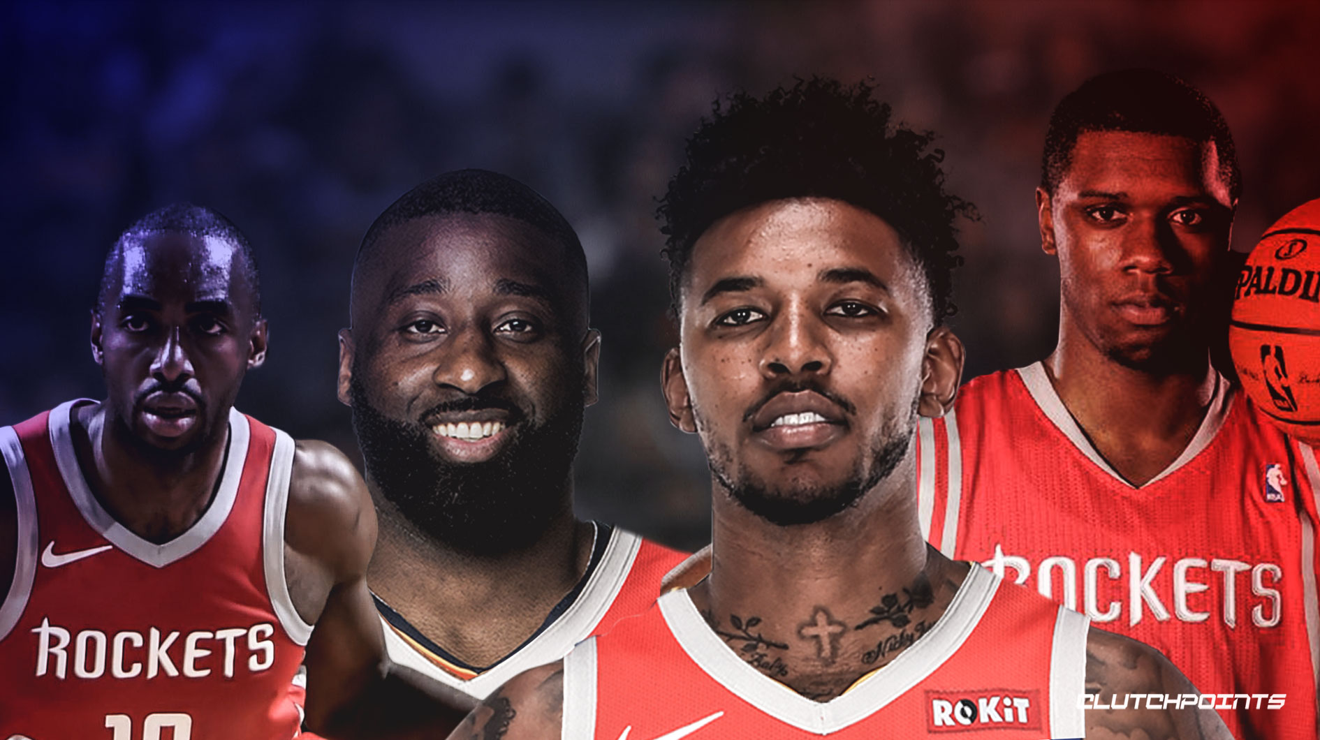 Rockets, Nick Young, Terrence Jones, Luc Mbah a Moute, Corey Brewer
