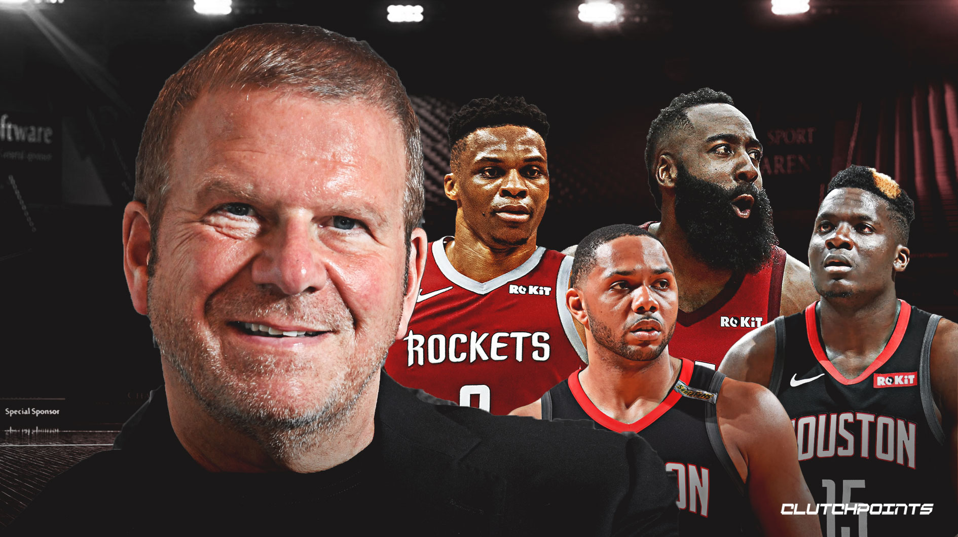 Rockets, Tilman Fertitta, James Harden, Russell Westbrook, Eric Gordon, Clint Capela