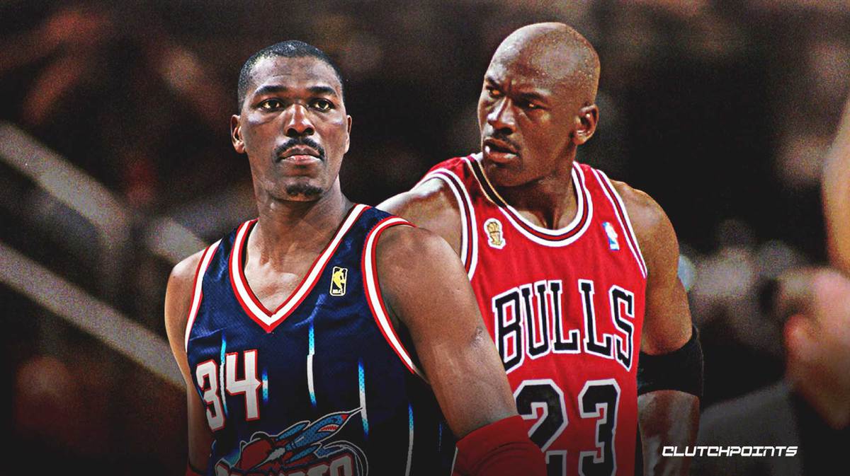 Hakeem Olajuwon, Michael Jordan, Bulls