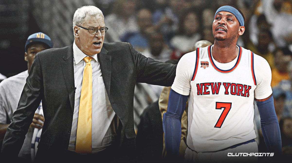 Carmelo Anthony, Phil Jackson, Knicks