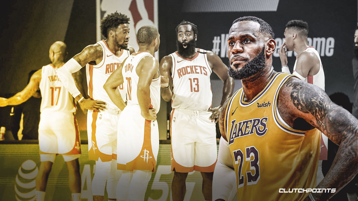 LeBron James, Lakers, Rockets