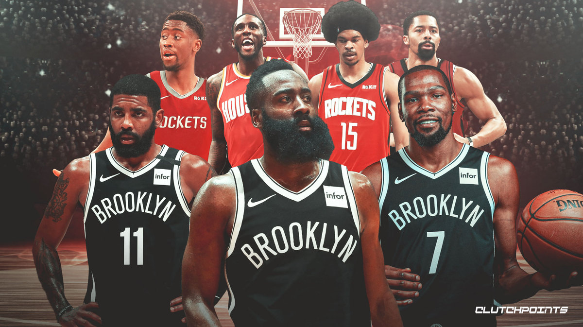 NBA, James Harden, Nets, Rockets, Kevin Durant, Kyrie Irving
