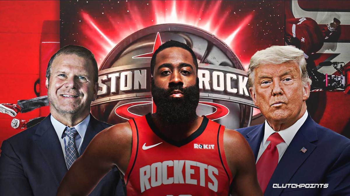 Rockets, James Harden, Donald Trump