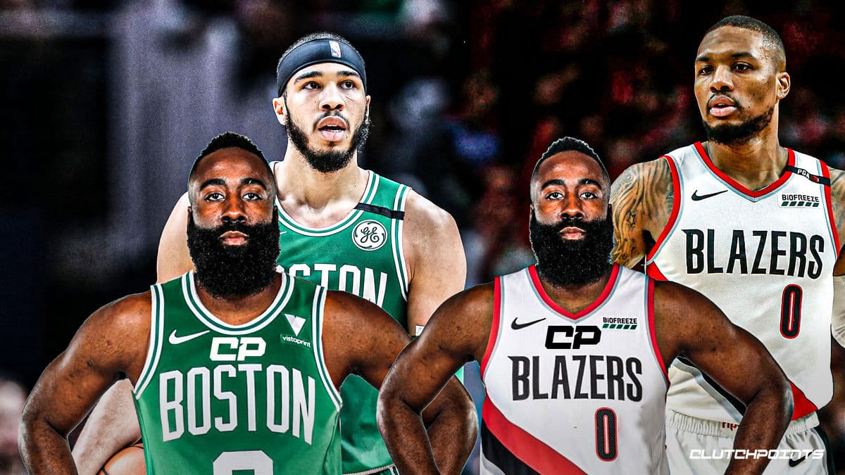 James Harden, Celtics, Rockets, Blazers, trade