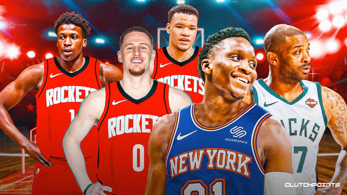 Rockets, Knicks, Bucks, Victor Oladipo, PJ Tucker, Kevin Knox, Donte DiVincenzo