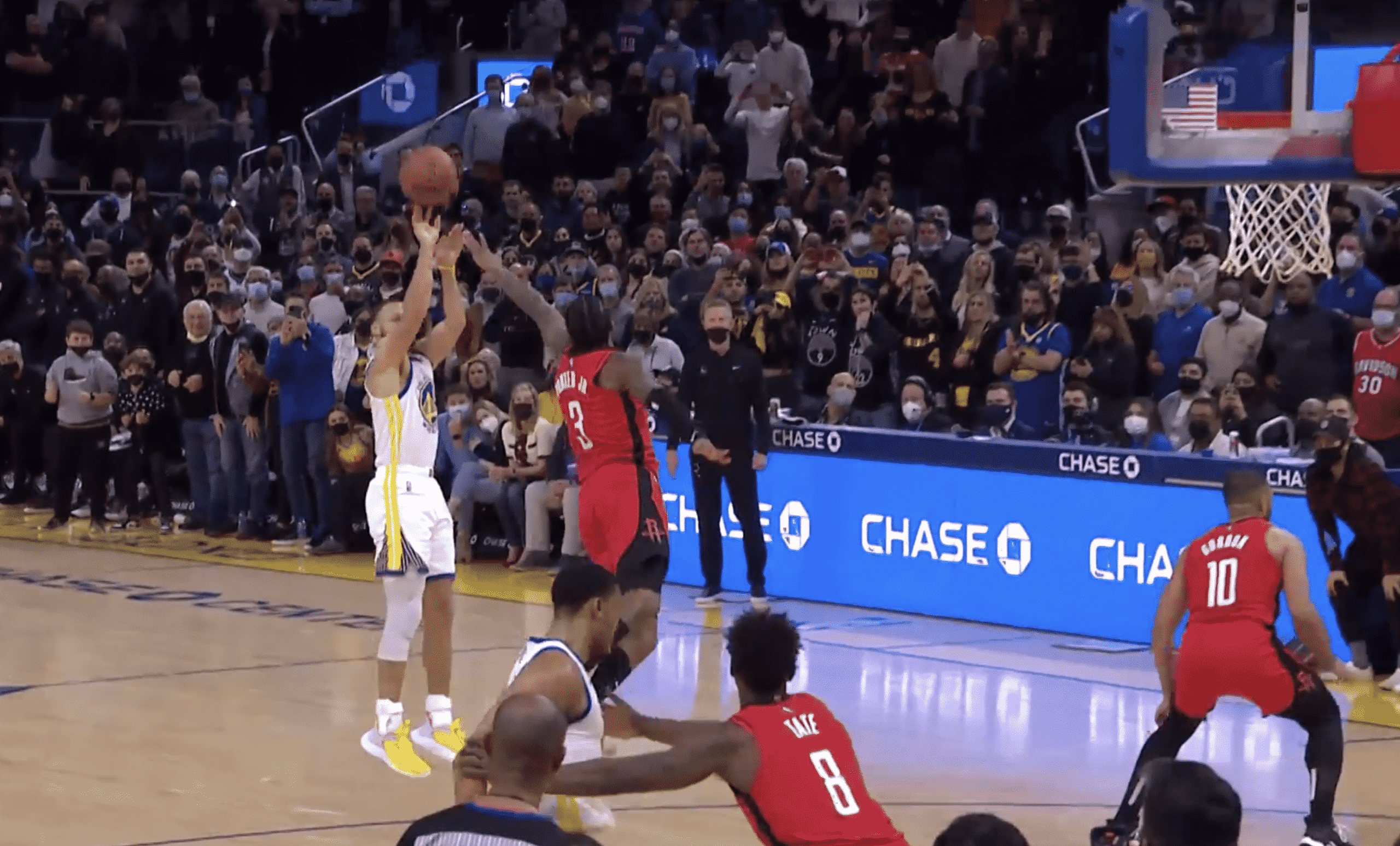 Stephen Curry Warriors game-winner Rockets